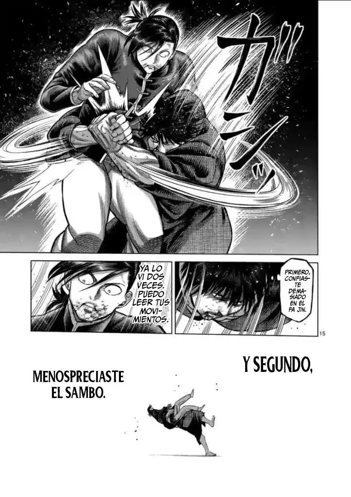 Kengan Omega capítulo 112 página 15