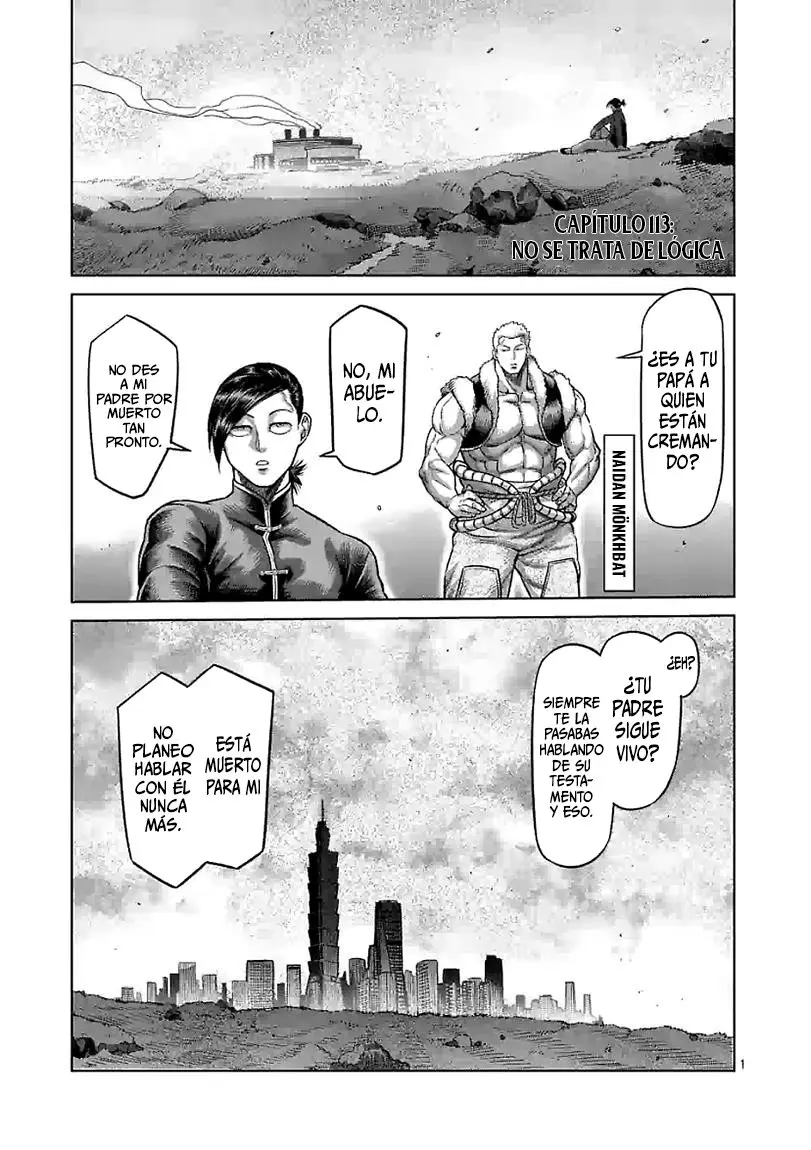 Kengan Omega capítulo 113 página 1