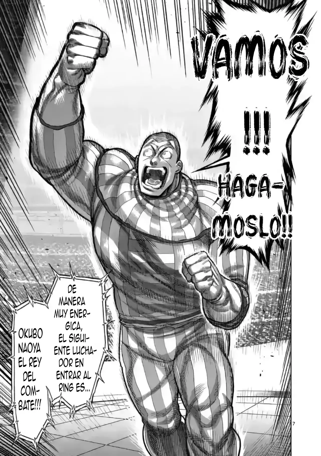Kengan Omega capítulo 115 página 8