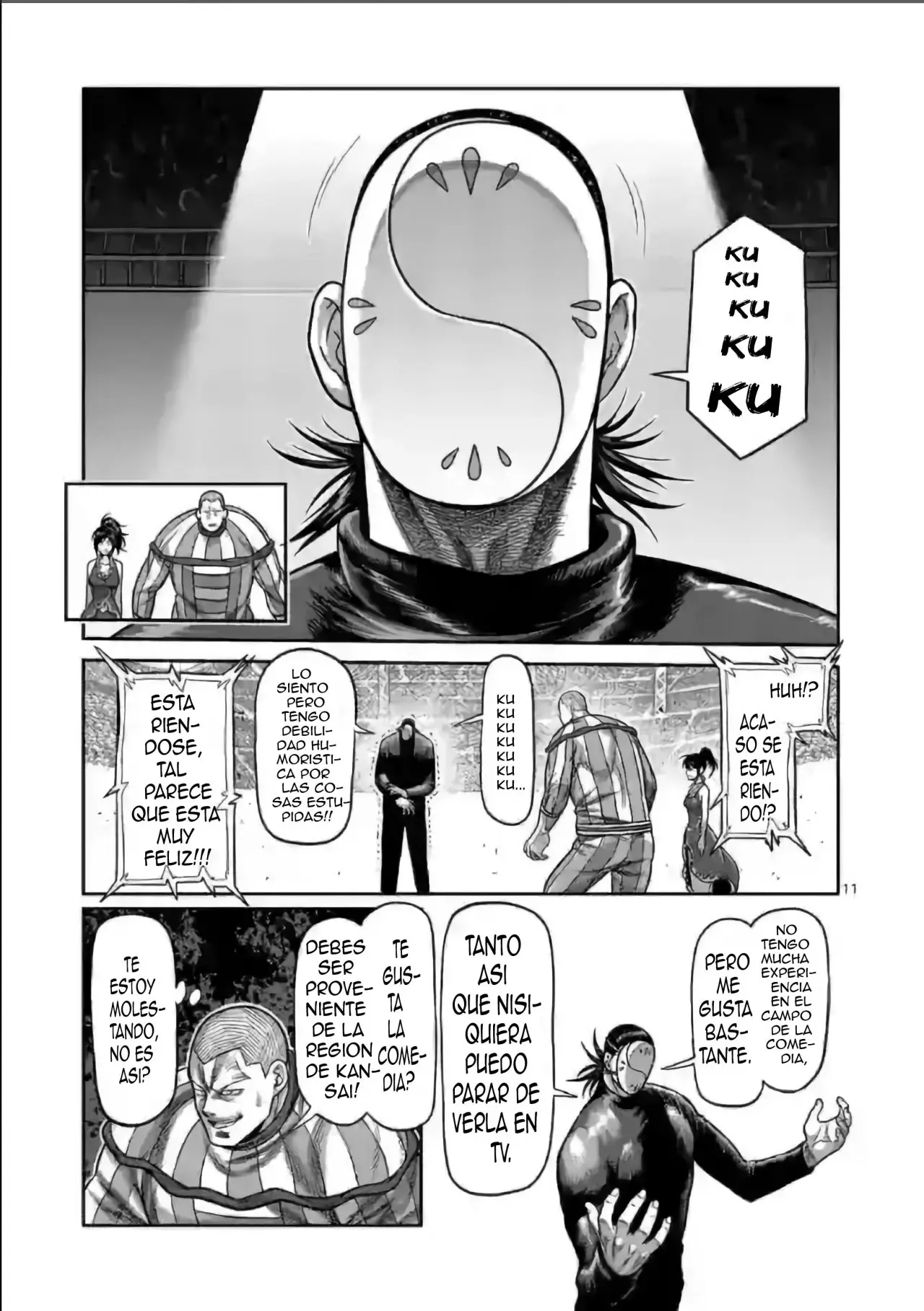 Kengan Omega capítulo 115 página 12