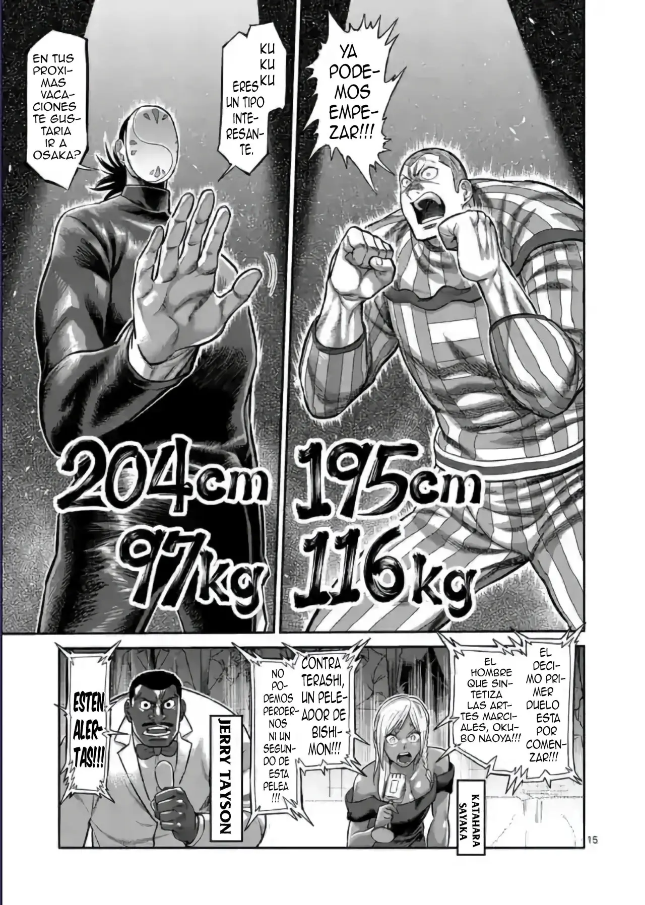 Kengan Omega capítulo 115 página 16