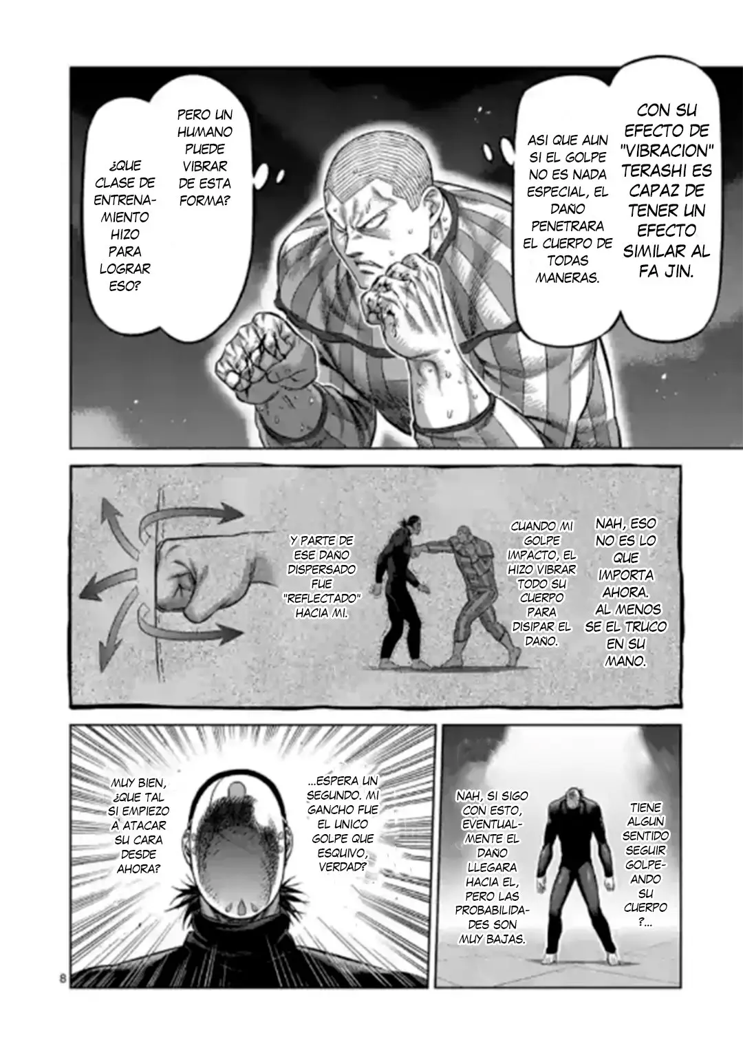 Kengan Omega capítulo 117 página 9