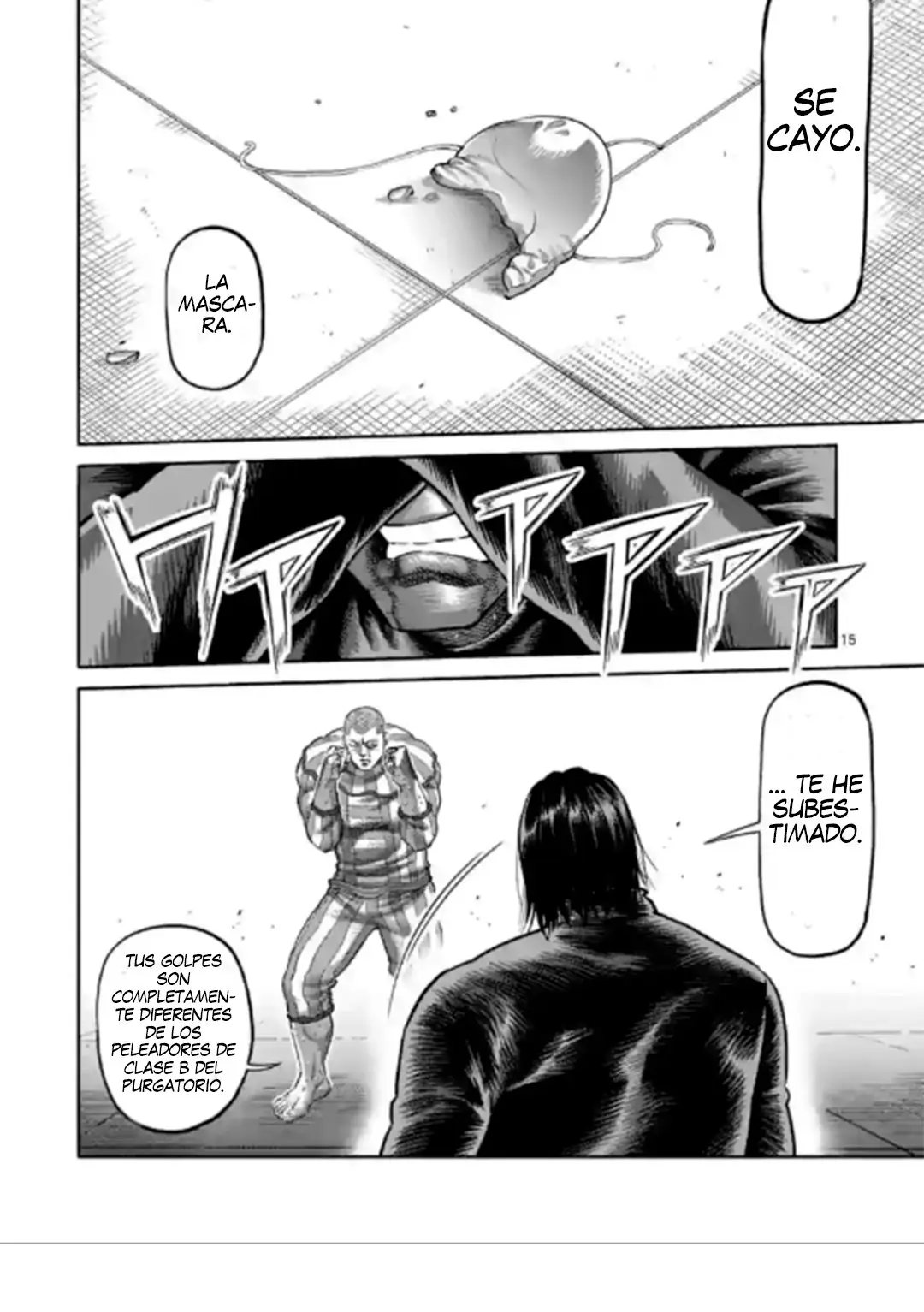 Kengan Omega capítulo 117 página 16