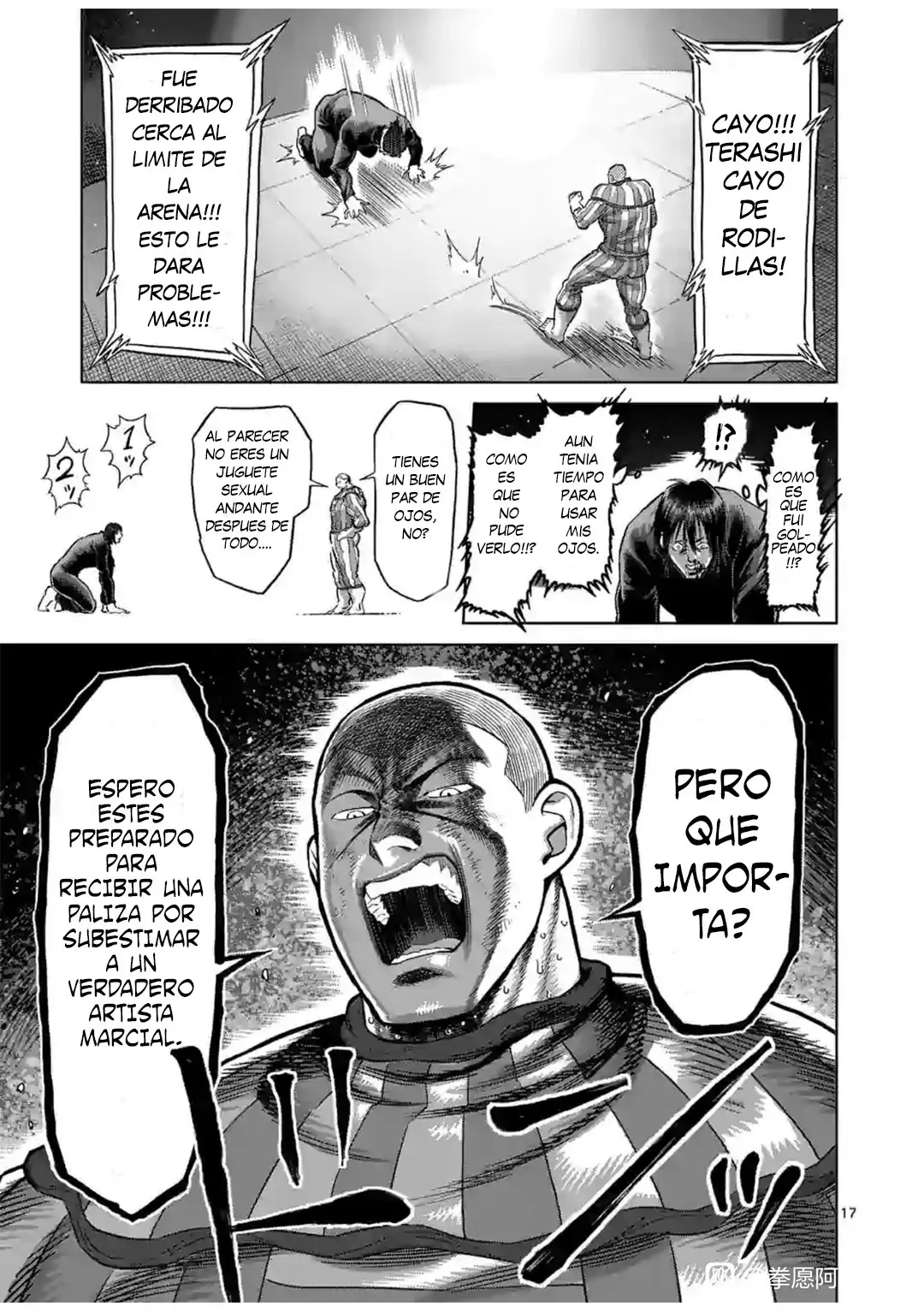 Kengan Omega capítulo 118 página 18