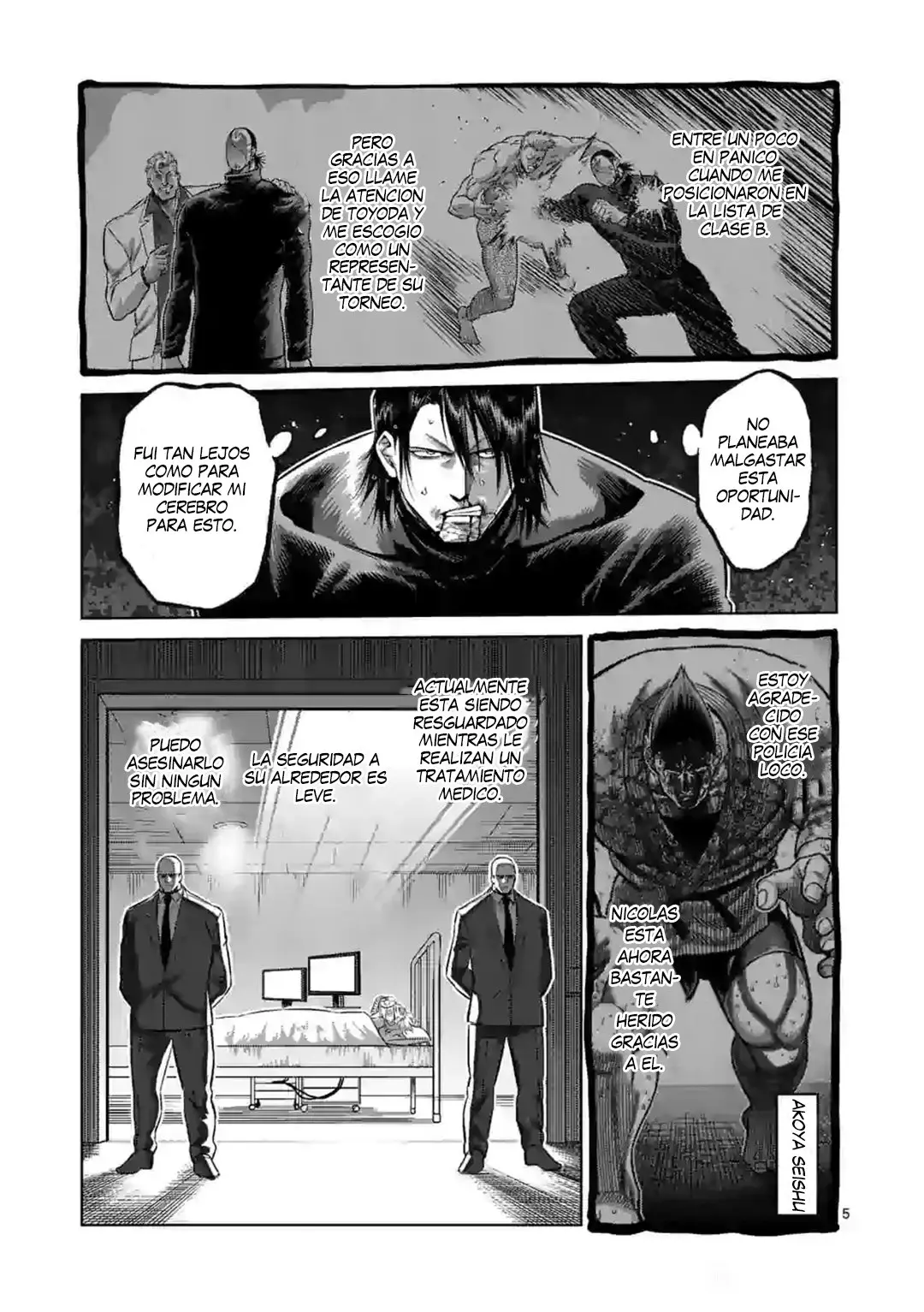 Kengan Omega capítulo 119 página 6