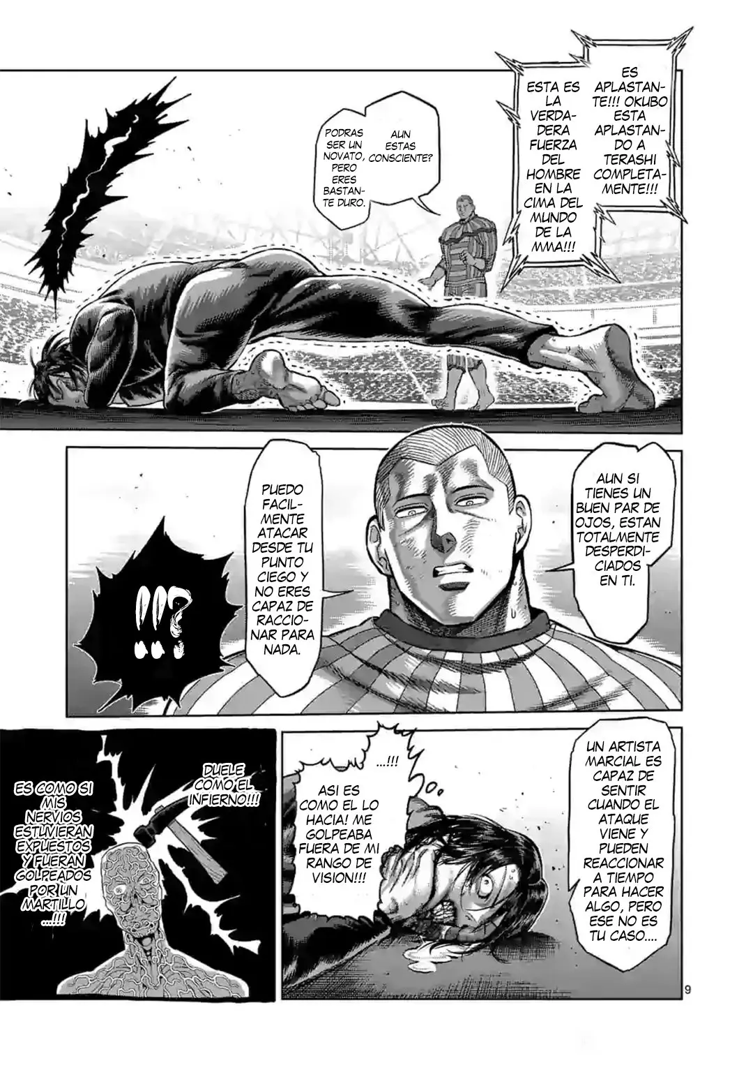 Kengan Omega capítulo 119 página 10