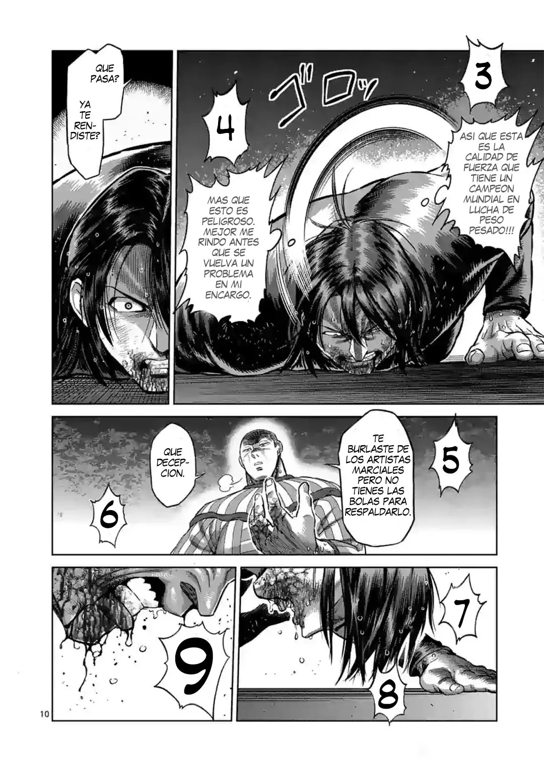 Kengan Omega capítulo 119 página 11