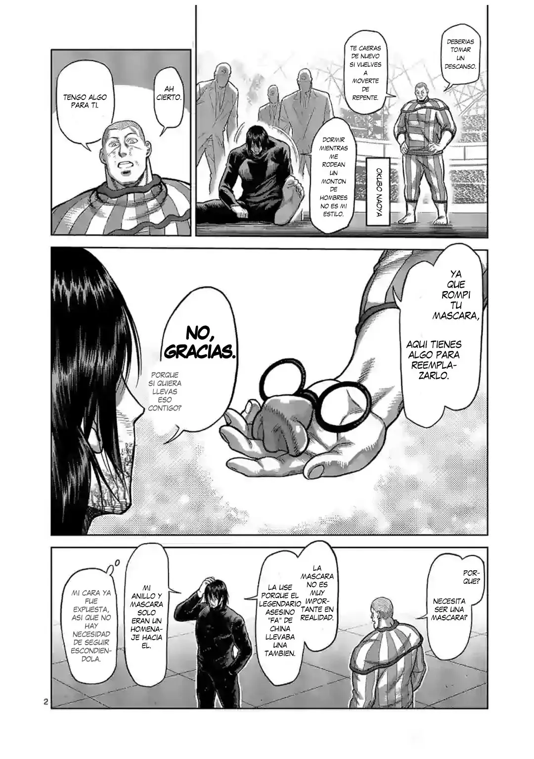 Kengan Omega capítulo 120 página 3