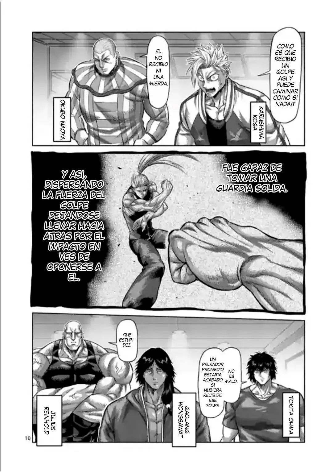 Kengan Omega capítulo 121 página 11