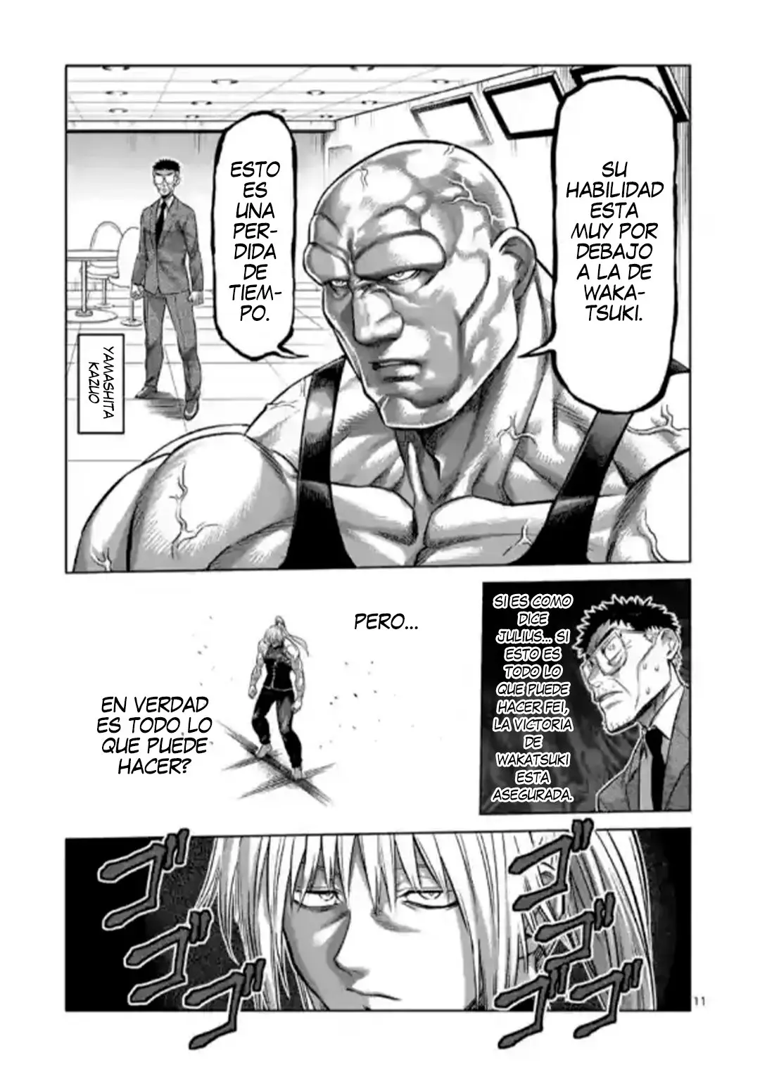 Kengan Omega capítulo 121 página 12