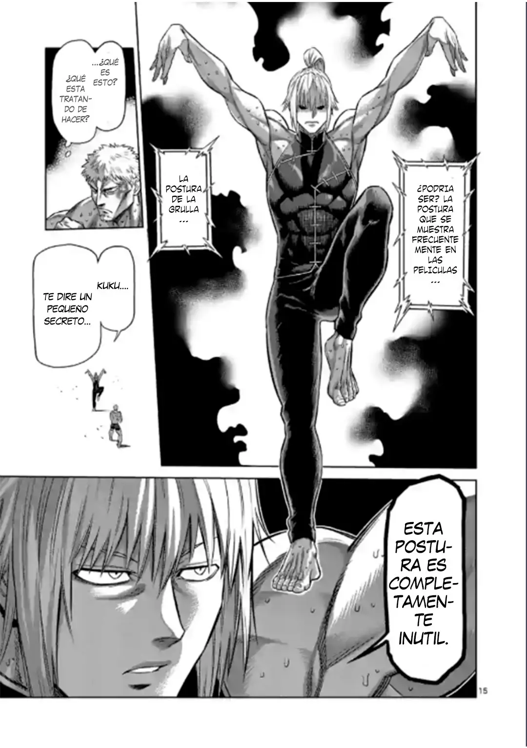 Kengan Omega capítulo 122 página 16