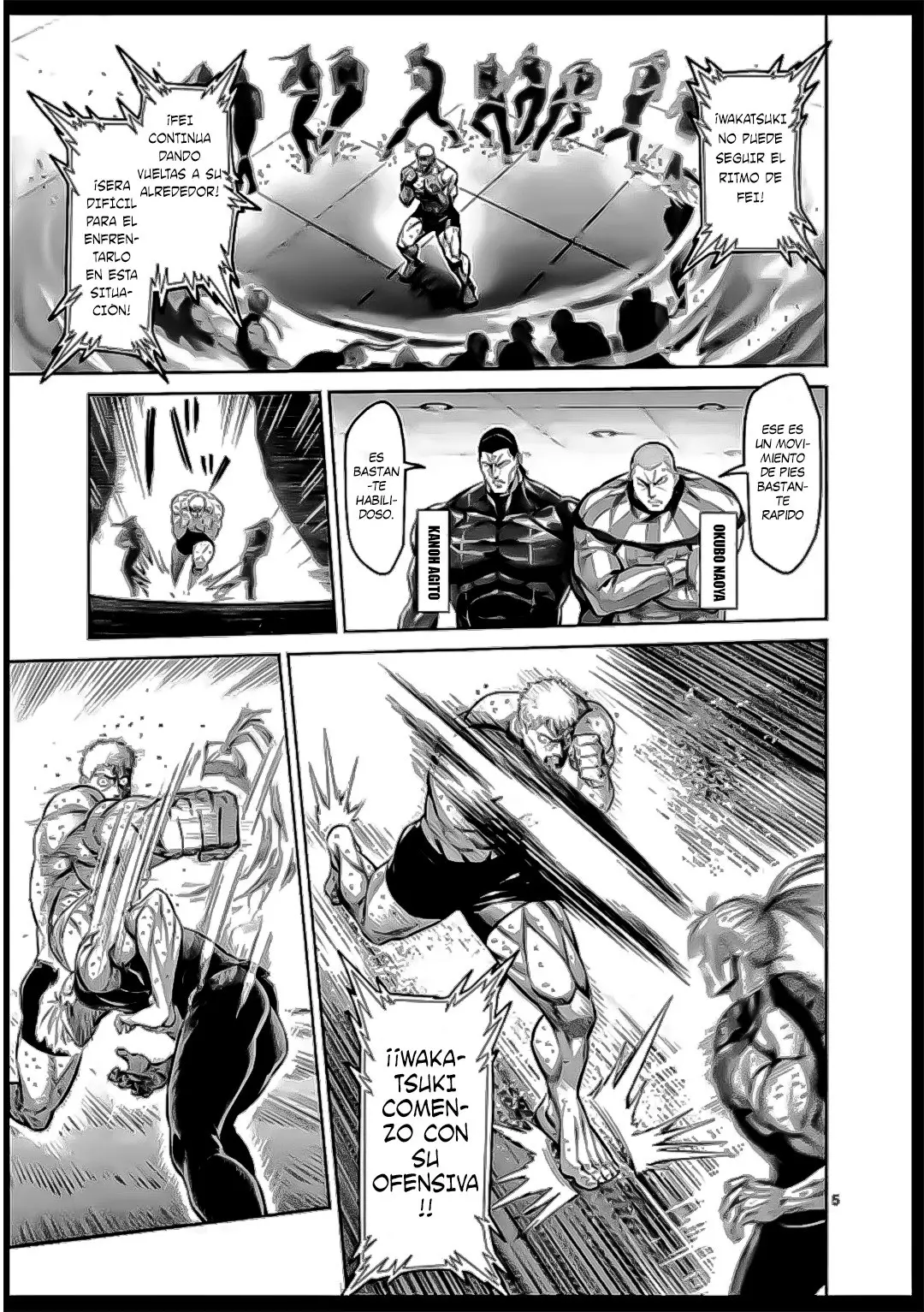 Kengan Omega capítulo 124 página 6