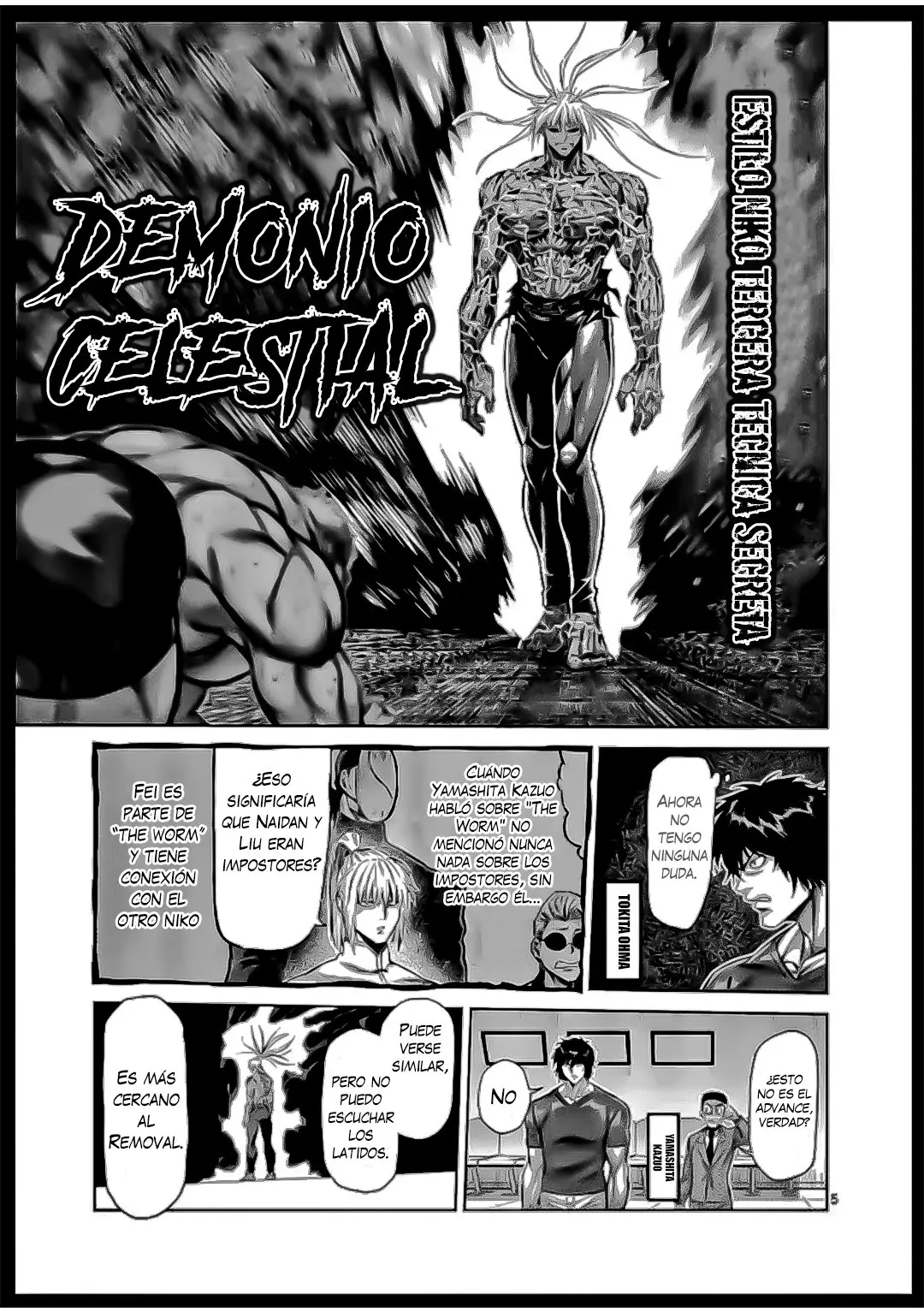 Kengan Omega capítulo 125 página 6