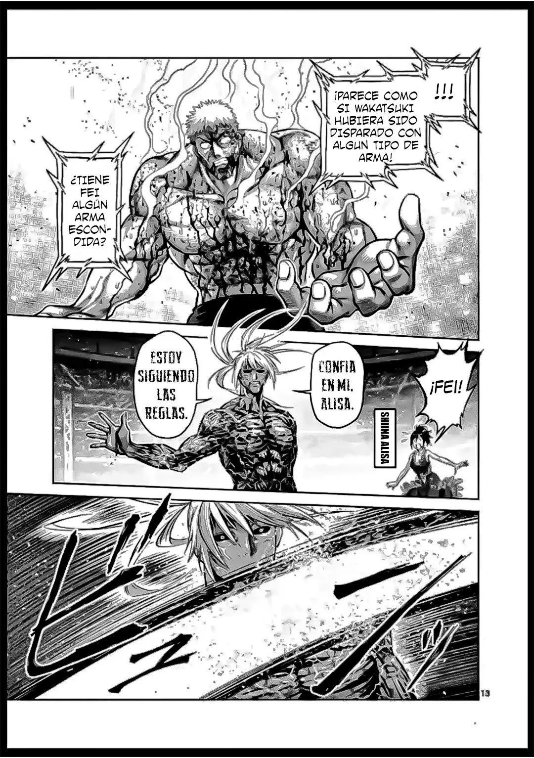 Kengan Omega capítulo 125 página 14
