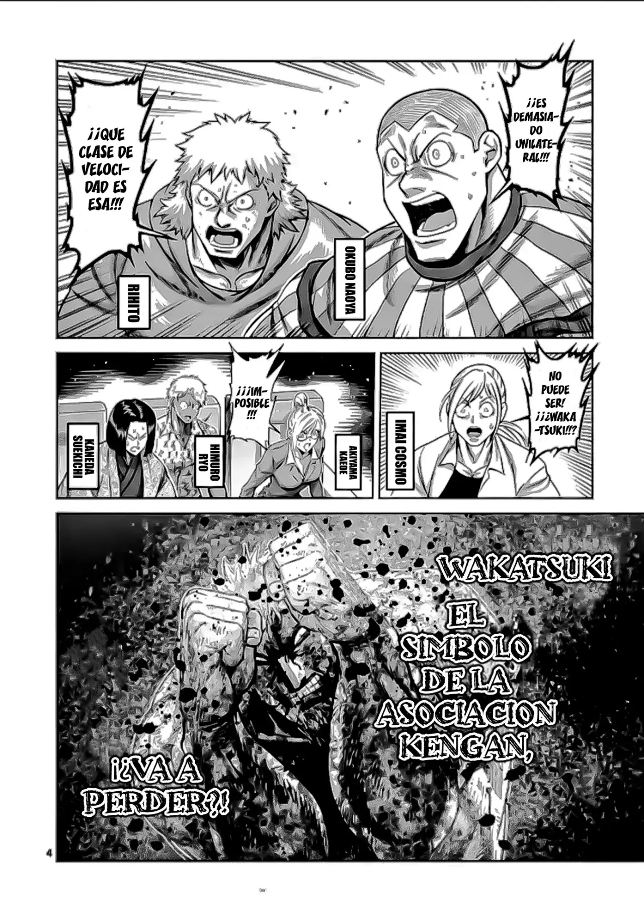 Kengan Omega capítulo 127 página 4