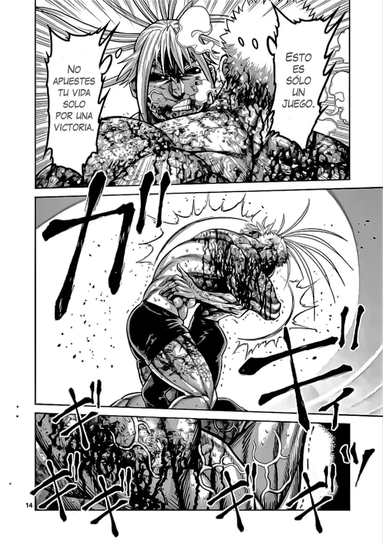 Kengan Omega capítulo 127 página 14