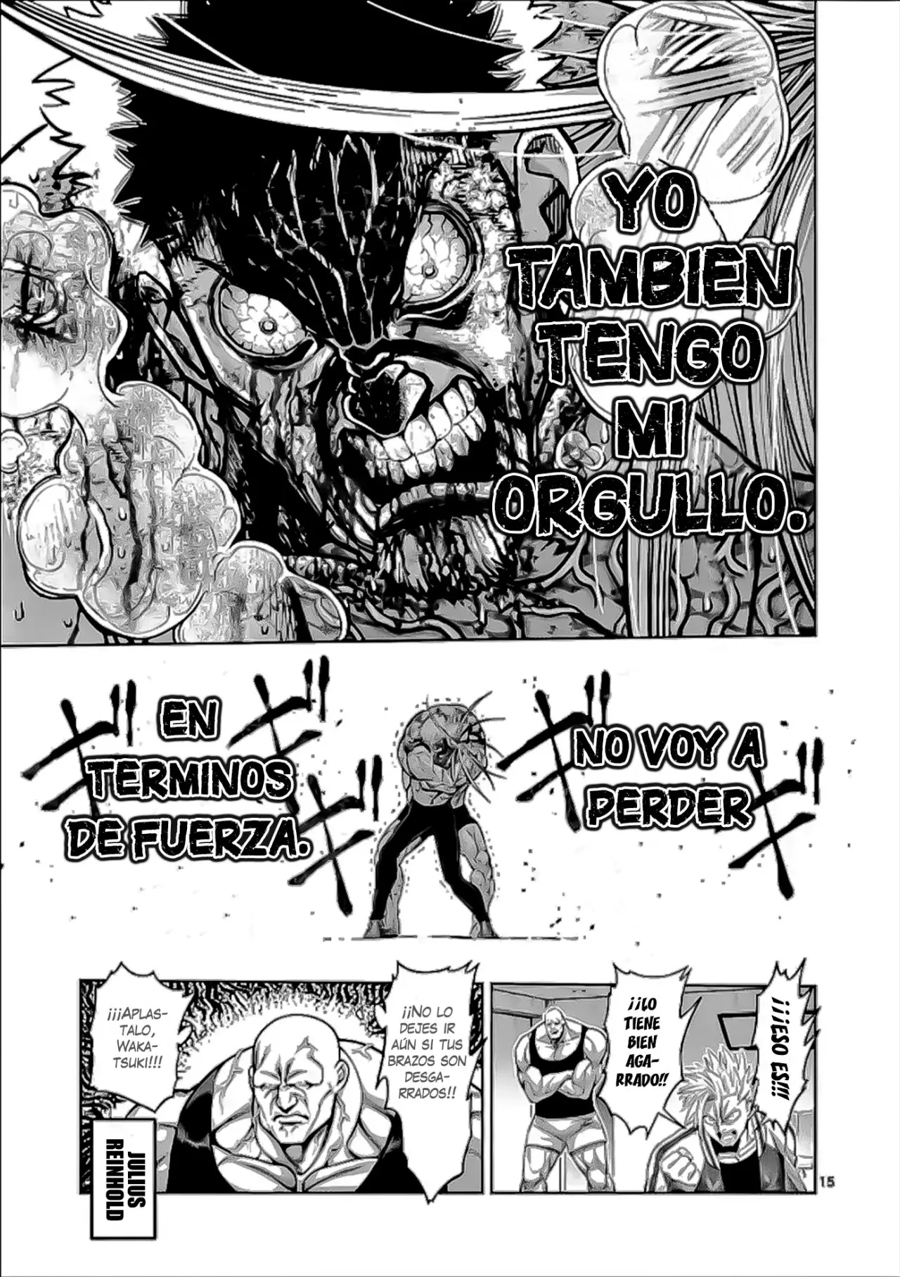 Kengan Omega capítulo 127 página 15