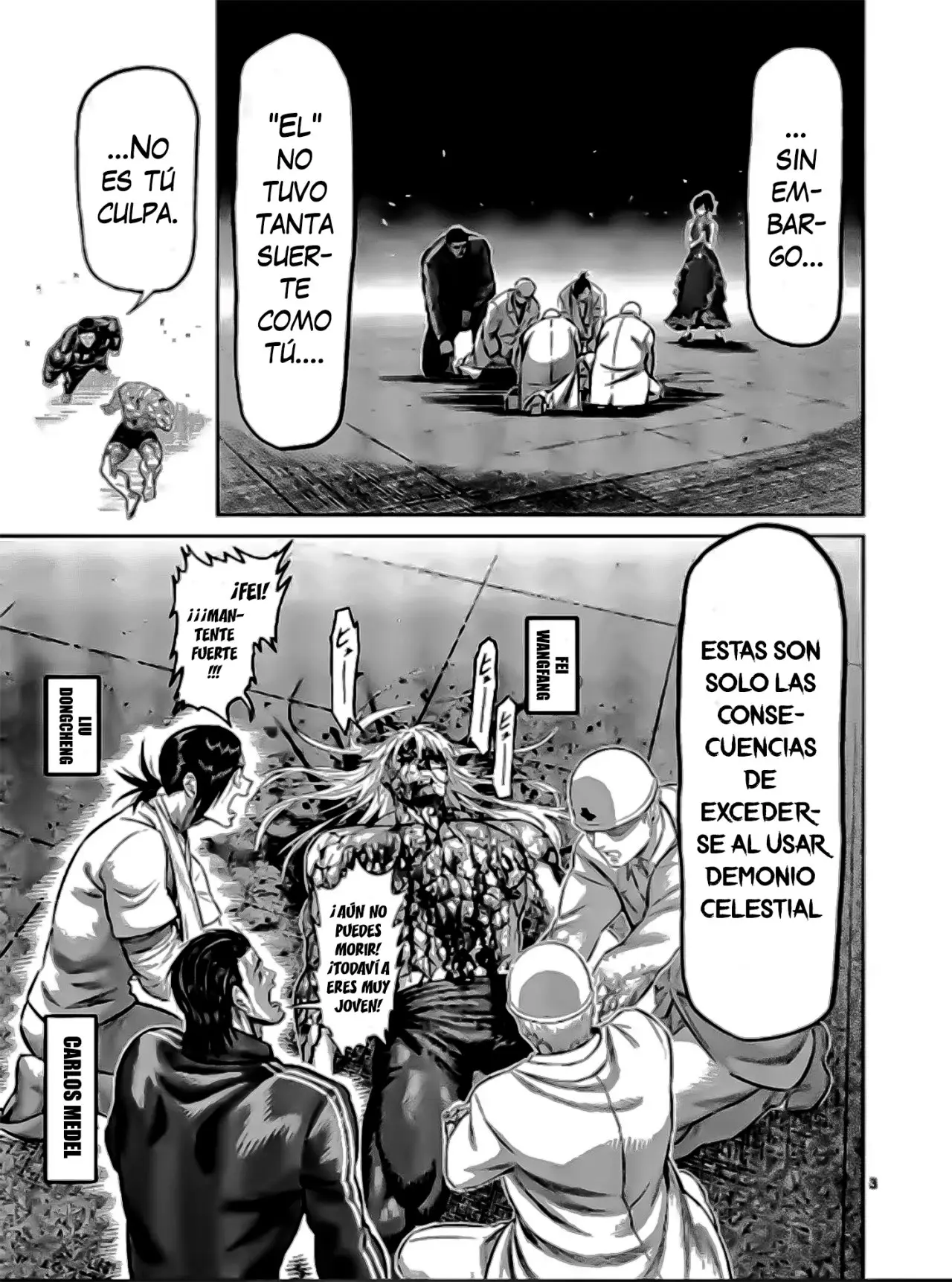 Kengan Omega capítulo 128 página 4