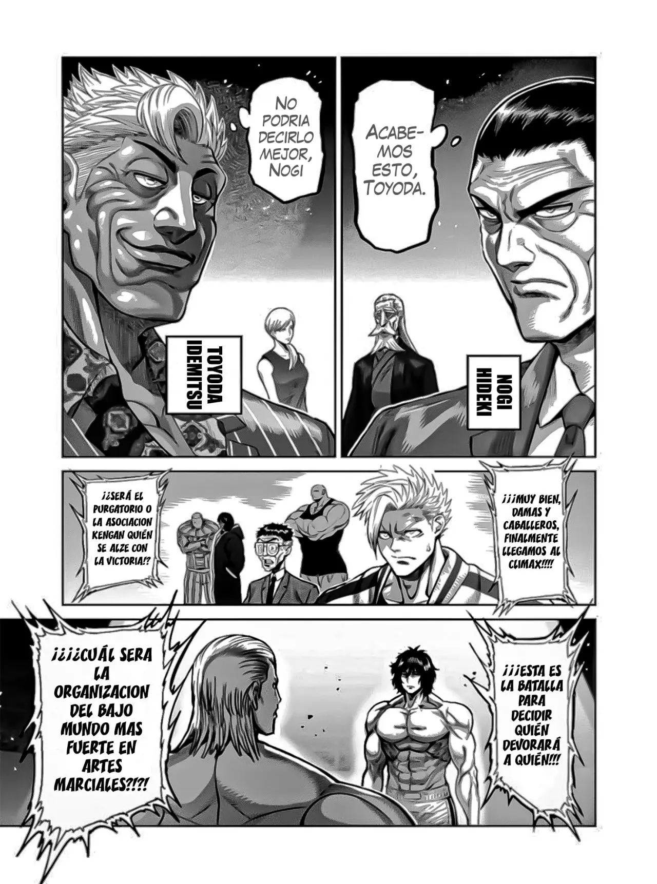 Kengan Omega capítulo 129 página 18