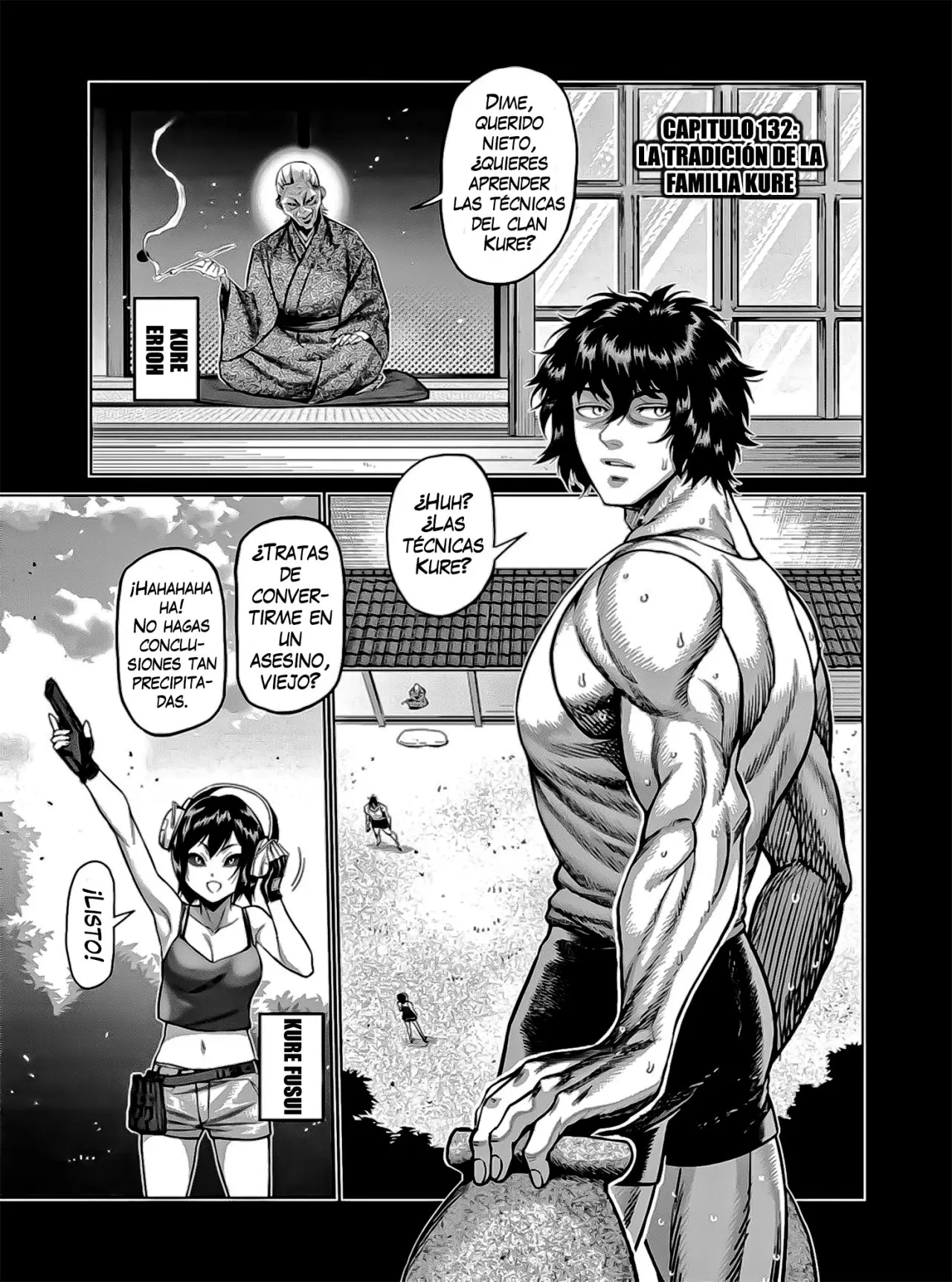 Kengan Omega capítulo 132 página 2
