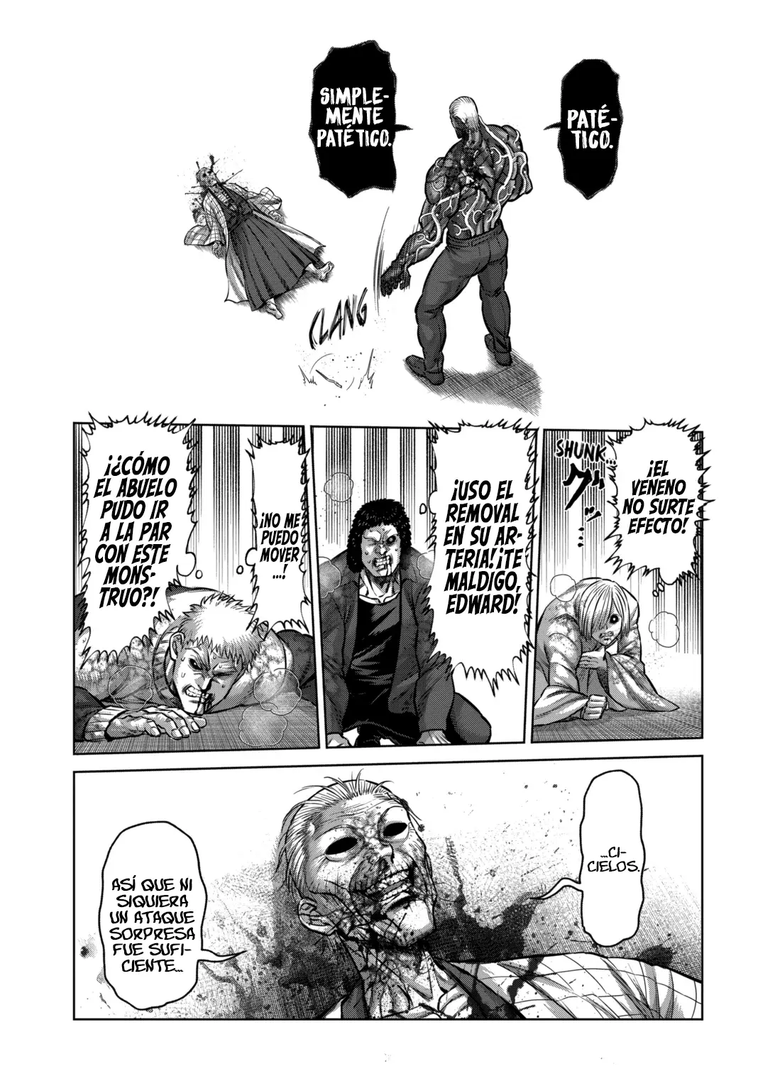 Kengan Omega capítulo 144 página 8
