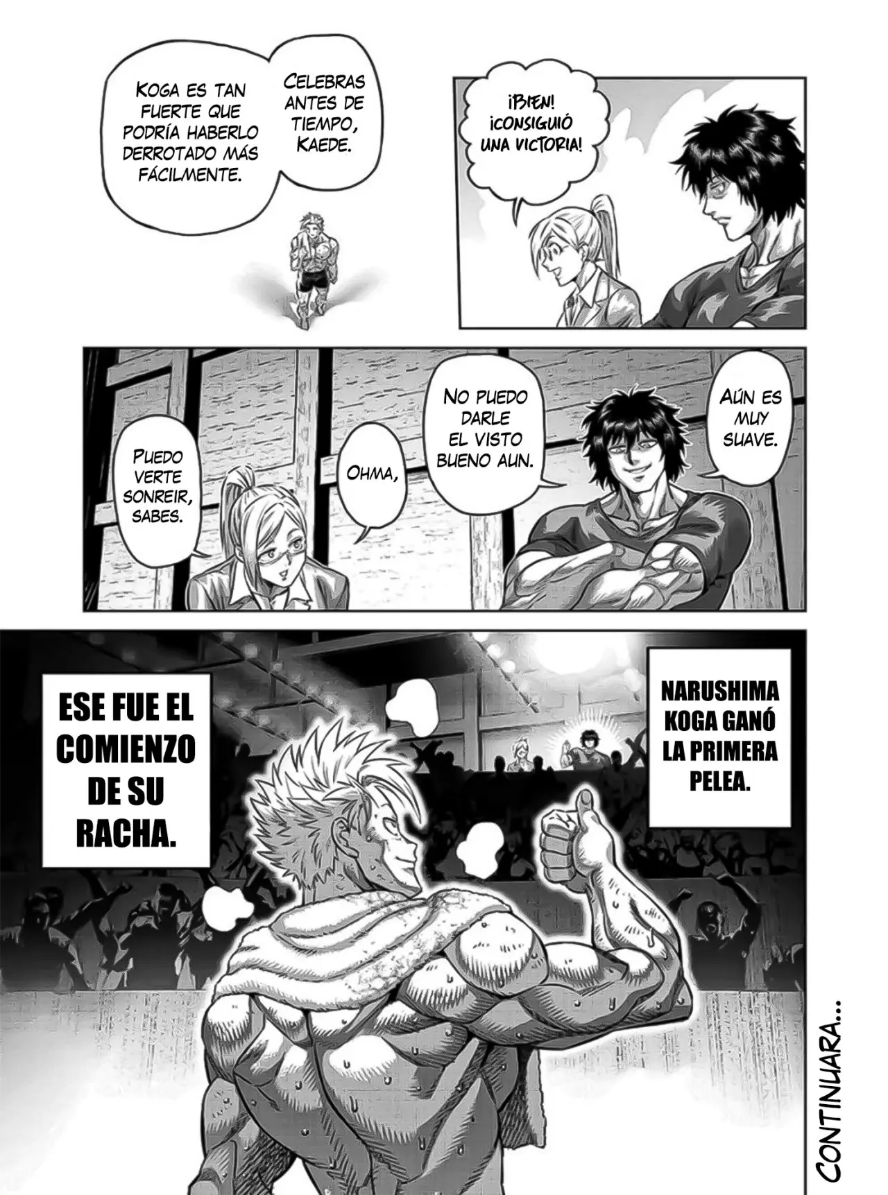 Kengan Omega capítulo 163 página 22