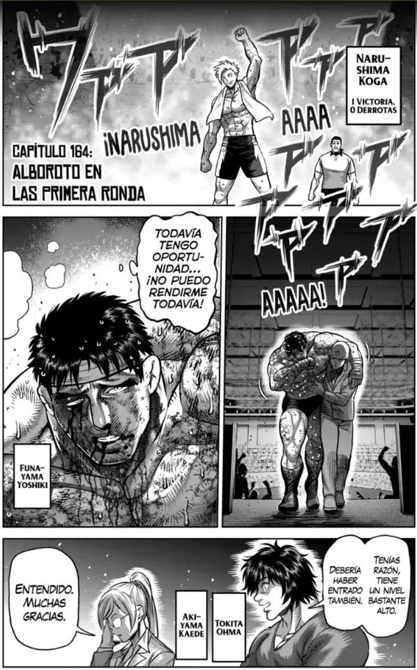 Kengan Omega capítulo 164 página 1