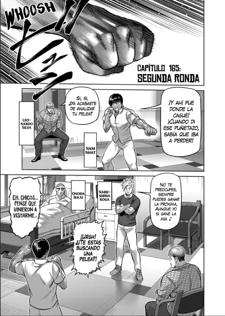 Kengan Omega capítulo 165 página 1