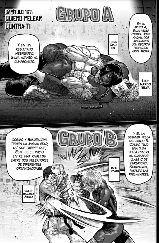Kengan Omega capítulo 167 página 1