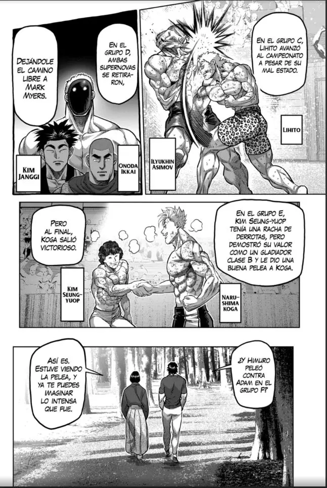 Kengan Omega capítulo 167 página 2
