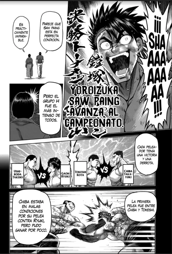 Kengan Omega capítulo 167 página 6