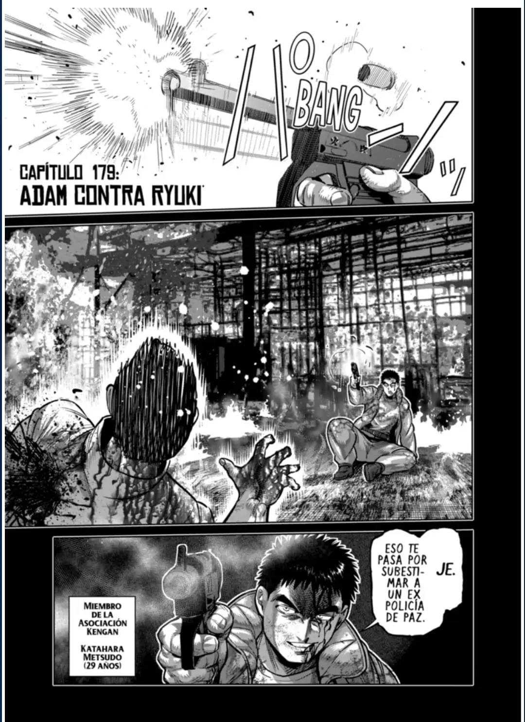 Kengan Omega capítulo 179 página 1
