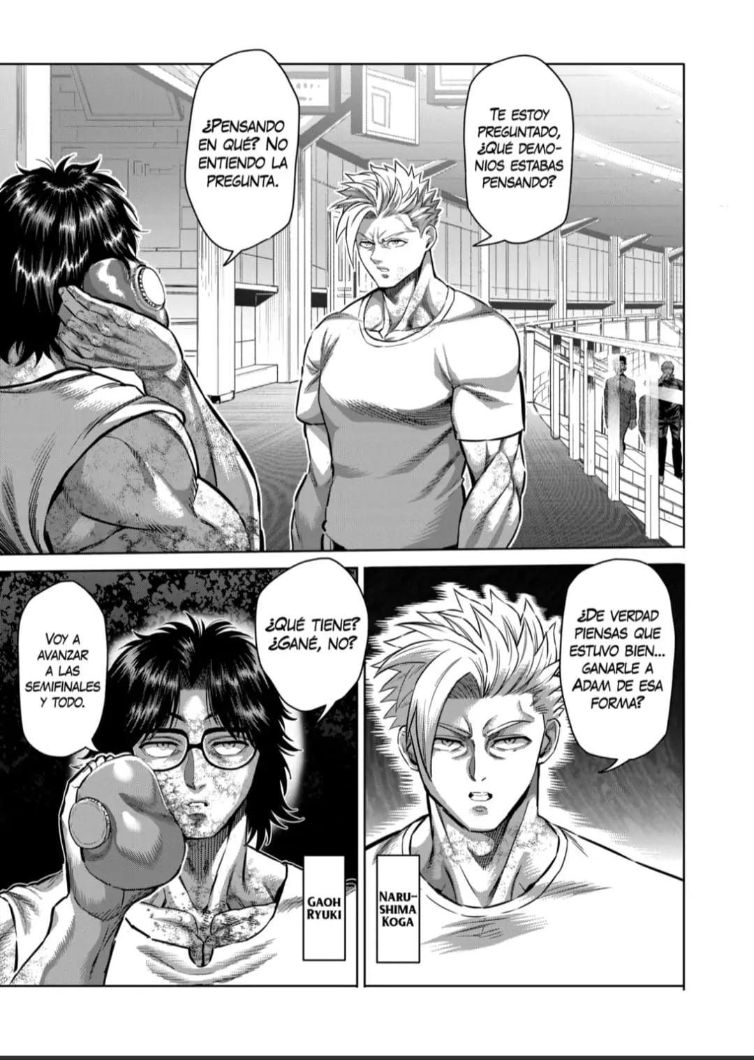 Kengan Omega capítulo 183 página 7