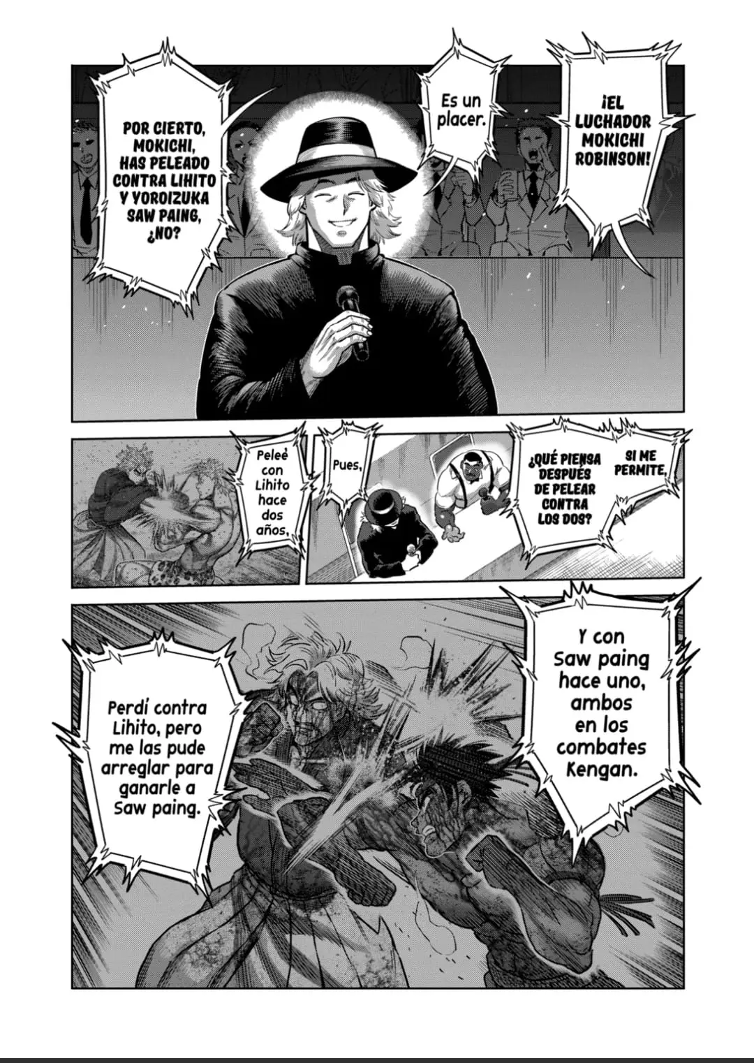 Kengan Omega capítulo 184 página 5