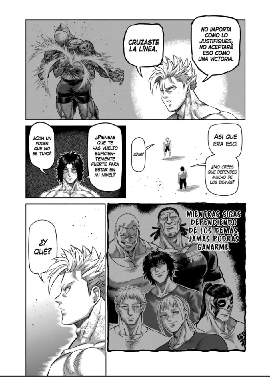 Kengan Omega capítulo 187 página 2