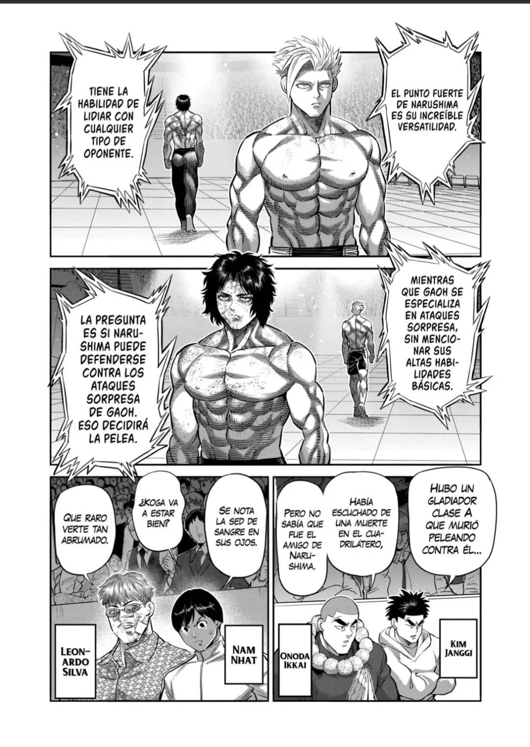 Kengan Omega capítulo 187 página 6