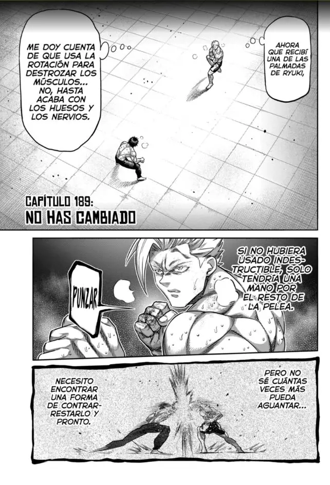 Kengan Omega capítulo 189 página 1