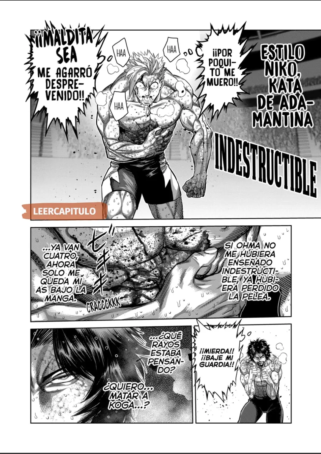 Kengan Omega capítulo 190 página 8