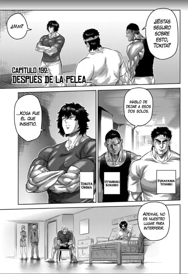 Kengan Omega capítulo 192 página 1