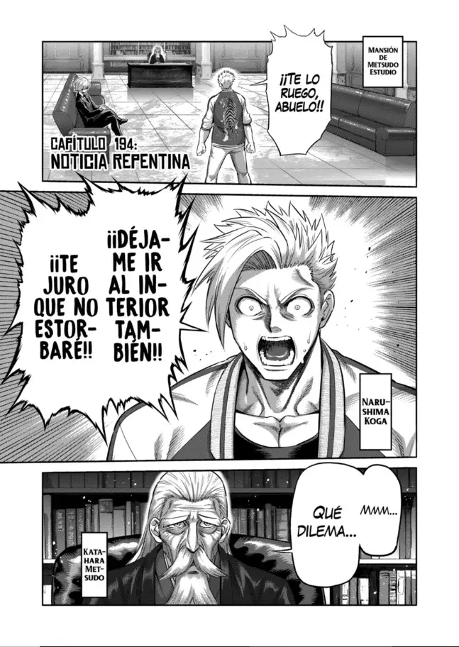 Kengan Omega capítulo 194 página 1