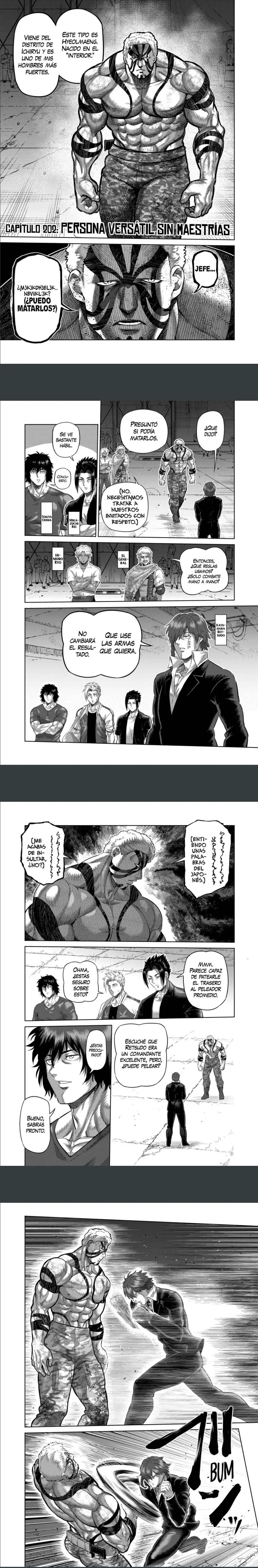 Kengan Omega capítulo 202 página 1