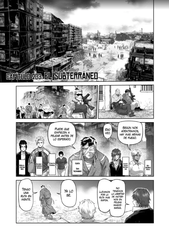 Kengan Omega capítulo 203 página 1