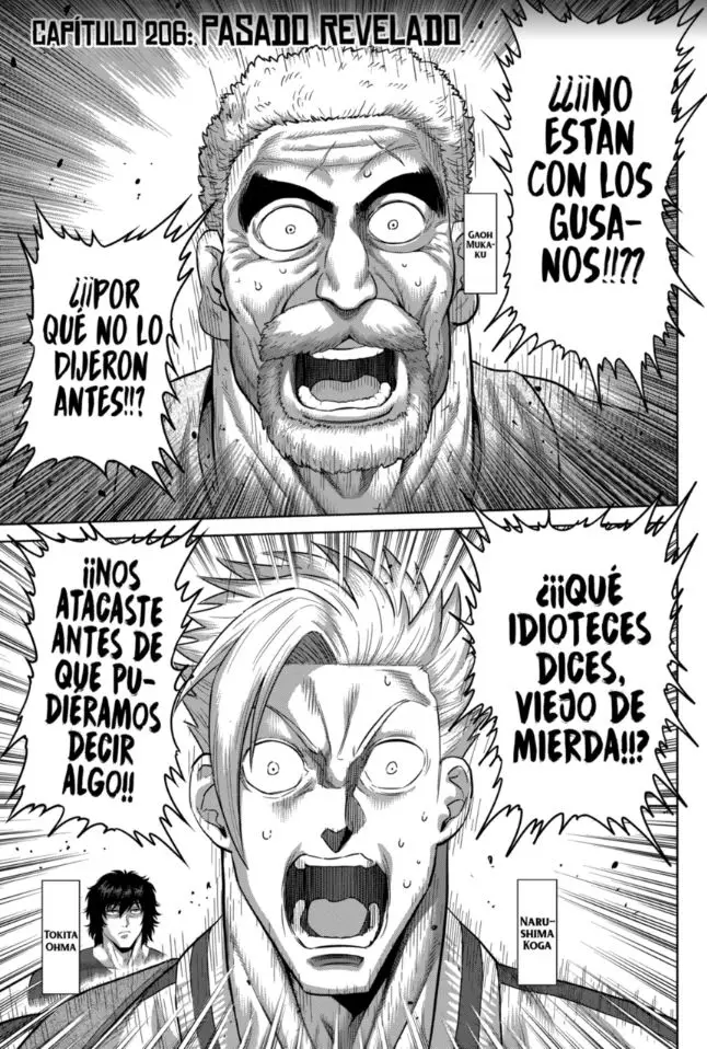 Kengan Omega capítulo 206 página 1