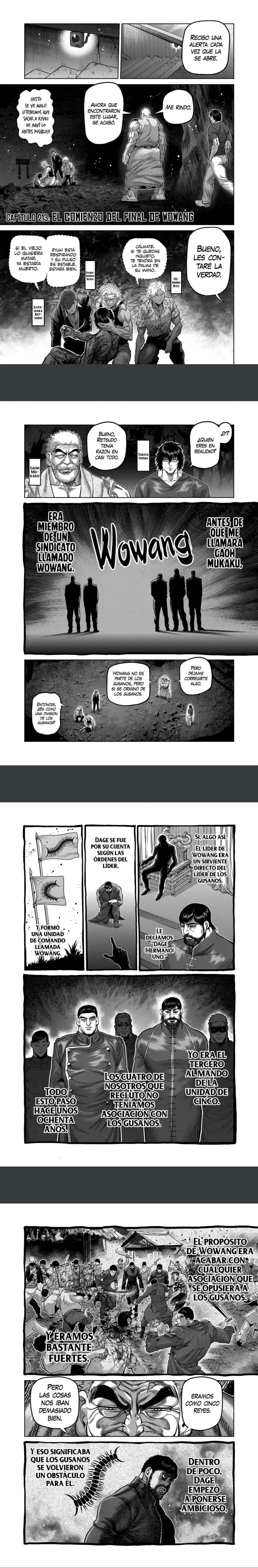 Kengan Omega capítulo 213 página 1