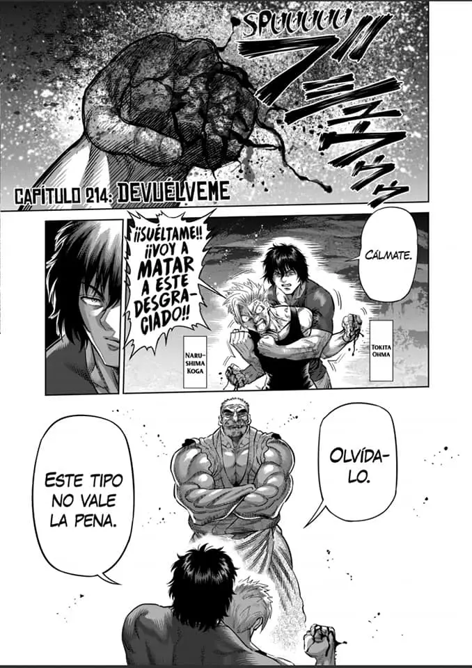 Kengan Omega capítulo 214 página 1