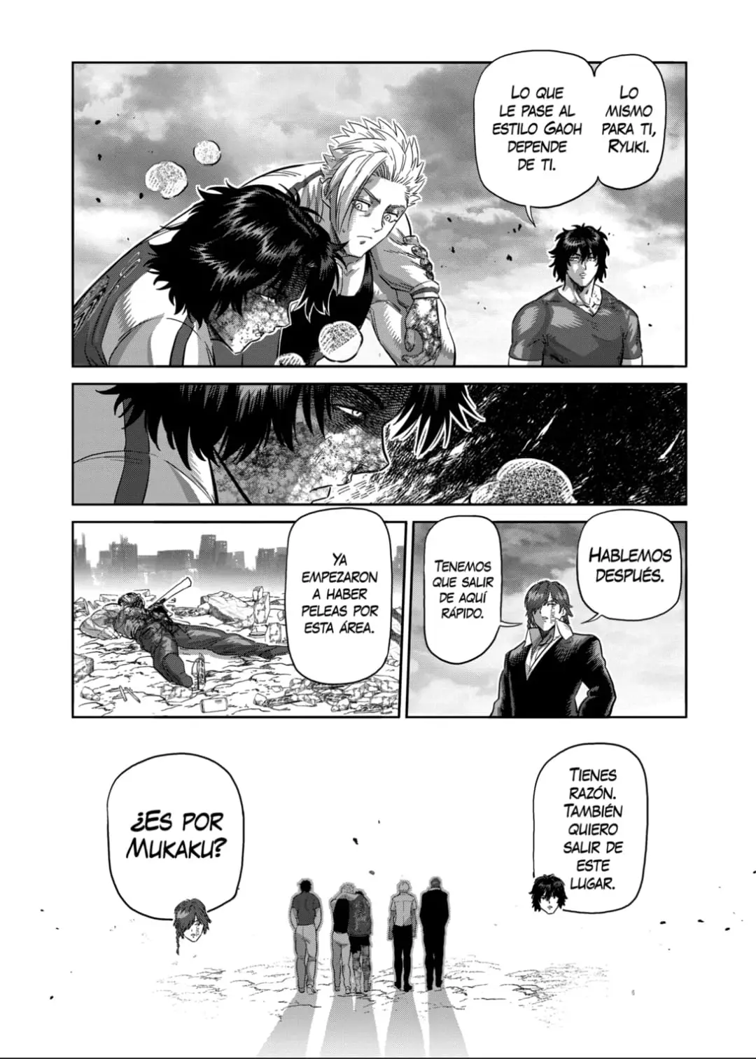 Kengan Omega capítulo 214 página 10