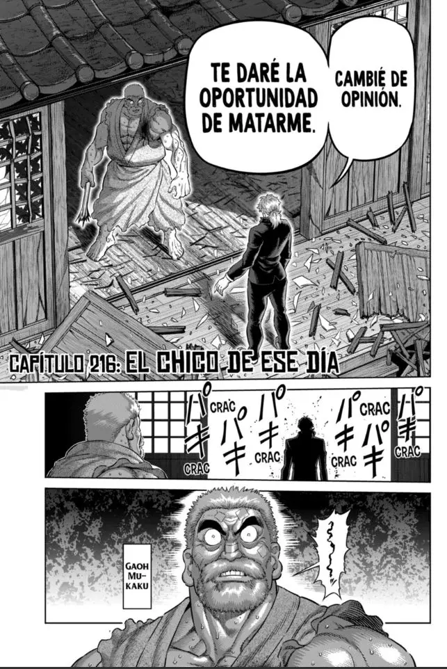 Kengan Omega capítulo 216 página 1
