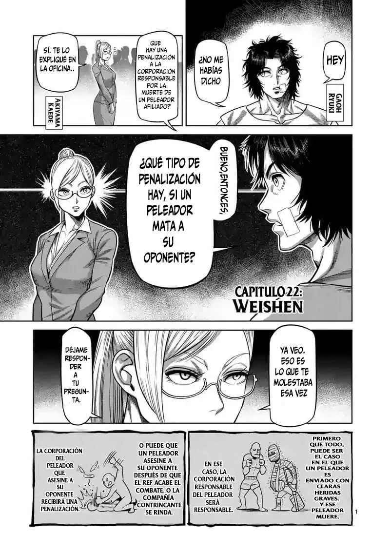 Kengan Omega capítulo 22 página 2