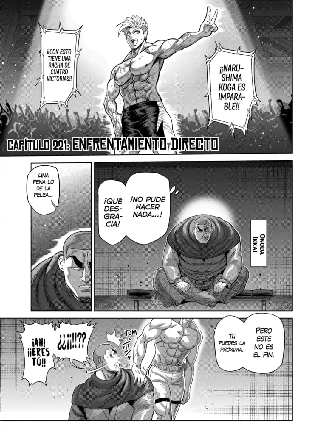 Kengan Omega capítulo 221 página 1