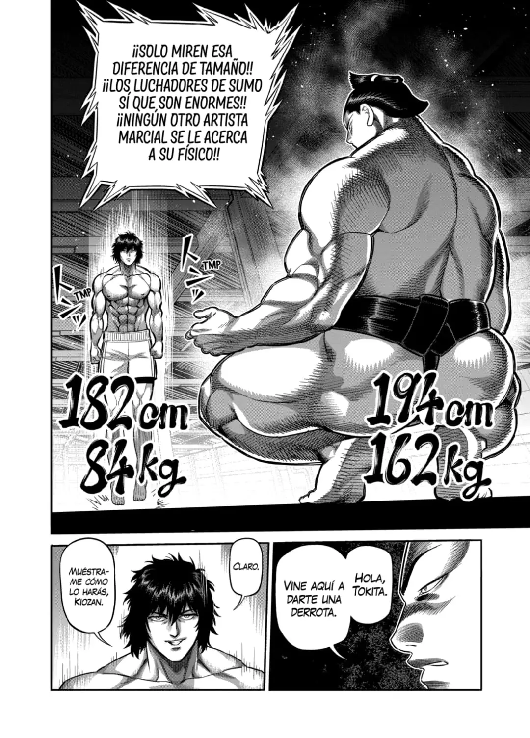 Kengan Omega capítulo 221 página 8